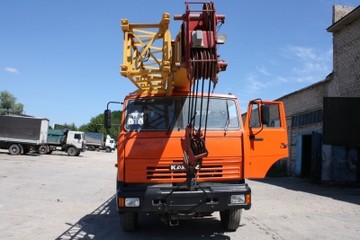 Автокран КС 3577-3К с ГУСЬКОМ