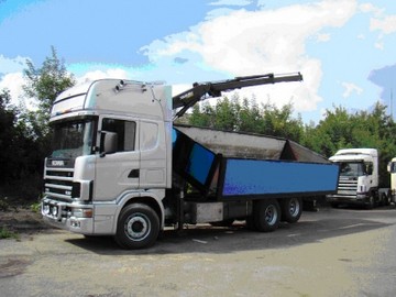 Бортовой автомобиль Scania 144